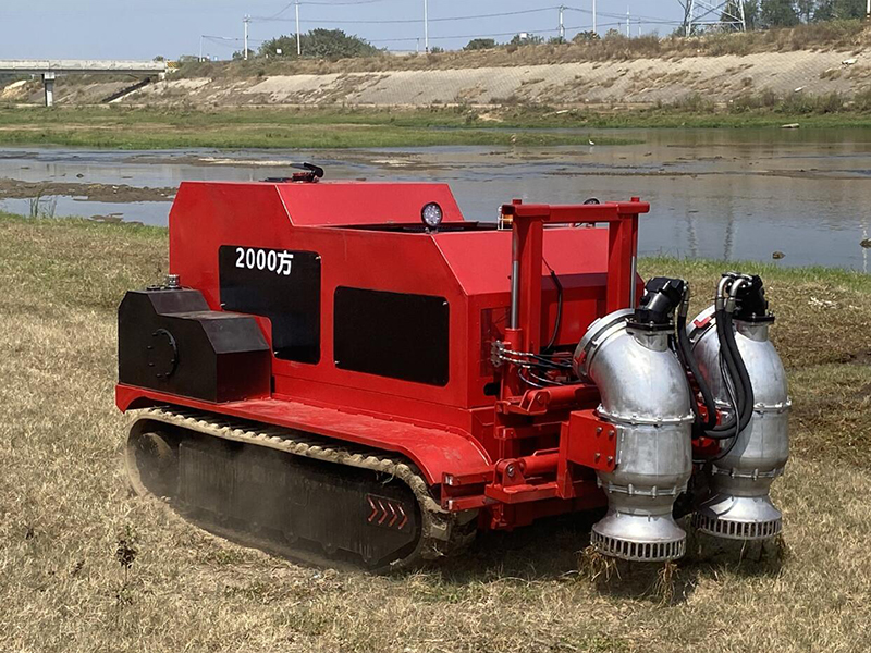 大流量500-2000立方排水抢险机器人